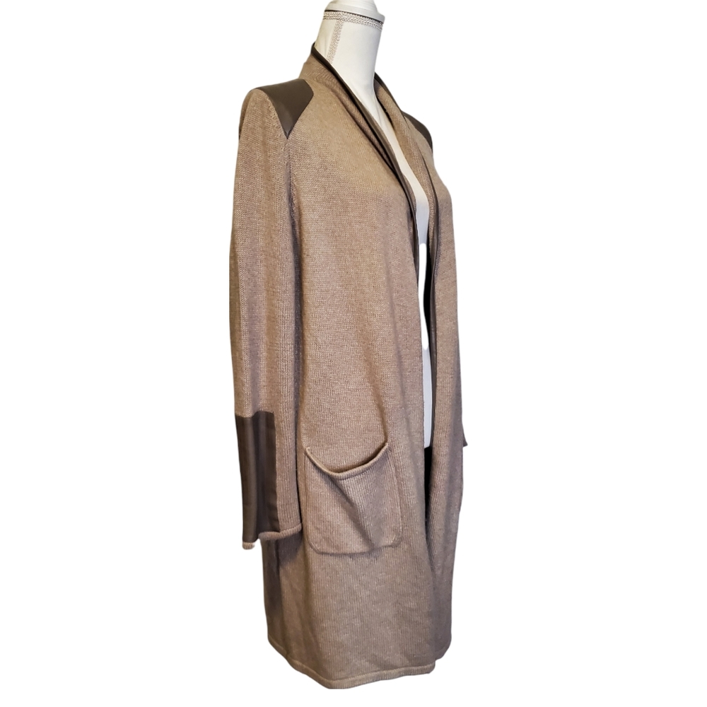 Sigrid Olsen Signature Open Front Cardigan Duster… - image 4
